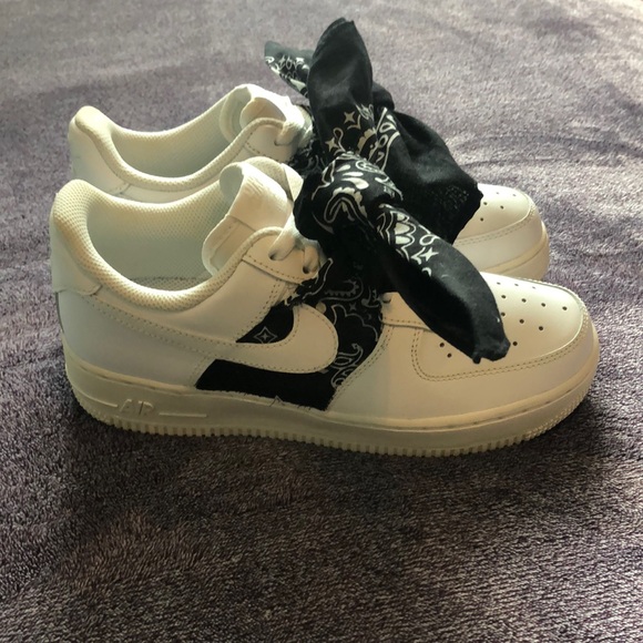 Custom Nike AF1 tennis shoes by drip creationz. Size US 7.5. - Picture 1 of 7